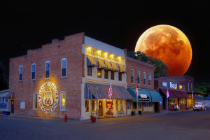 Buck Moon at Elkhart Station